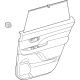 Toyota 67630-0EC30-C2 Door Trim Panel, Black, Passenger Side