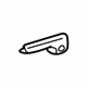 Toyota 58831-33020 Molding, Front