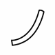 Toyota 58741-02170 Stone Guard, Front Passenger Side