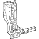 Toyota 61108-42100 Hinge Pillar Reinforcement, Lower Passenger Side