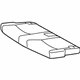 Toyota 79021-48010-A0 Cushion Cover, Rear