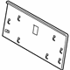 Toyota 79207-48010-A0 Seat Back Panel, Rear