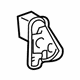 Toyota 89173-19315 Front Sensor, Passenger Side