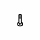 Toyota 90080-16098 Window Switch Screw, Driver Side