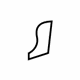 Toyota 75998-48010 Stone Guard, Lower Passenger Side