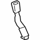 Toyota 73306-0C061-B0 Buckle End, Gray, Inner