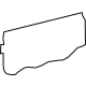 Toyota 67847-0C040 Access Cover, Rear Inner