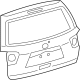 Toyota 67005-0C091 Lift Gate, Rear