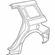Toyota 61601-52241 Quarter Panel, Rear Outer Passenger Side