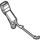 Toyota 73590-0E110-C0 Outer Buckle, Inner Driver Side