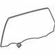 Toyota 62750-08030 Glass, Green, Passenger Side