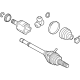 Toyota 42340-0E280 Axle Assembly, Rear