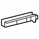 Toyota 57603-12060 Rail End, Rear Passenger Side