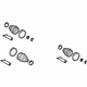Toyota 04429-21030 Boot Kit, Rear