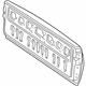 Toyota 65700-0C060 Tail Gate, Rear