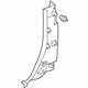 Toyota 62530-0C021-C3 Lower Trim, Black, Passenger Side