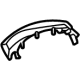 Toyota 55418-0E070-C0 Cluster Panel Spacer, Center