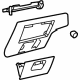 Toyota 55045-0E160-C0 Switch Bezel, Black, Lower