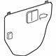 Toyota 67841-0T013 Water Deflector, Passenger Side