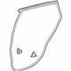 Toyota 67871-0T010 Surround Weatherstrip, Passenger Side