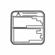 Toyota 74584-60042 Label, Towing Caution