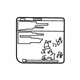 Toyota 74544-60180 Info Label, Rear