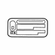 Toyota 69339-60010 Plate, Child Protector Lock Caution