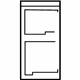 Toyota 74528-08010 Caution Label