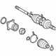 Toyota 42340-48081 Axle Assembly, Rear