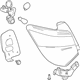 Toyota 81550-0DB81 Tail Lamp Assembly, Rear Passenger Side