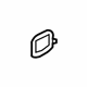 Toyota 71877-48010-C0 Armrest Hole Cover, Rear