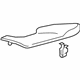 Toyota 74250-47010-B0 Armrest, Gray, Rear Passenger Side