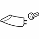 Toyota 52513-35100-B1 Filler To Bumper, Silver, Driver Side