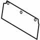 Toyota 71886-06040-C1 Seat Back Panel, Driver Side
