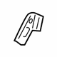 Toyota 61503-0T010 Quarter Panel Reinforcement, Passenger Side