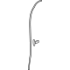 Toyota 67896-0E110 Front Weatherstrip, Driver Side