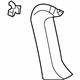 Toyota 67937-60111-A1 Side Trim, Sand, Passenger Side