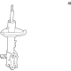 Toyota 48510-80B45 Strut Assembly, Front Passenger Side