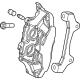 Toyota 47730-52350 Caliper Assembly, Red, Passenger Side