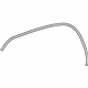 Toyota 75691-35060 Flare Seal, Black, Front