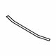 Toyota 53155-12100 Shutter Assembly Upper Seal, Front