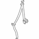 Toyota 73570-60201-A2 Belt & Retractor, Sand, Outer Driver Side