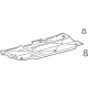Toyota 58166-47060 Under Cover, Driver Side