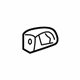 Toyota 69217-AA010-A2 Handle, Outside Cover, White Pearl, Passenger Side