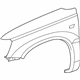 Toyota 53801-48070 Fender, Front Passenger Side
