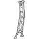 Toyota 61035-48020 Inner Center Pillar, Passenger Side