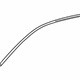 Toyota 75753-10010 Upper Molding, Passenger Side