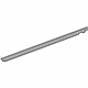Toyota 75710-10080 Belt Molding, Black, Passenger Side