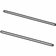 Toyota 85224-44020 Plate, Wiper Rubber Backing, Passenger Side