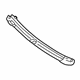 Toyota 67401-0C020 Guide Channel, Front Lower Passenger Side